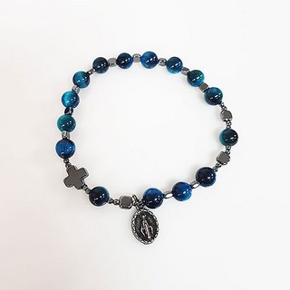 클라묵주 사각십자가 성모자상 묵주팔찌