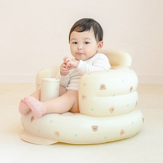 아기자기LAB 소프트의자, 1개, 크림