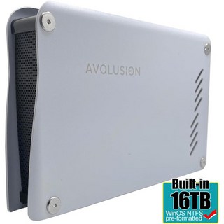 아볼루션 M5 시리즈 16TB USB 30 외장 하드 드라이브 윈도우 운영체제 데스크탑 PC노트북용