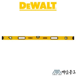 디월트 거울자석 수평기 DWHT42809 수평대 수평자 1200mm, 1세트