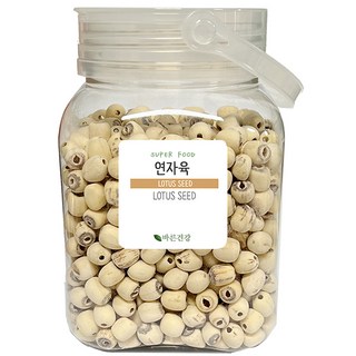 FOX SEED 거피 연자육 베트남산 껍질깐 연자육 차 [연심제거] 통 연자육 100%, 1개, 800g