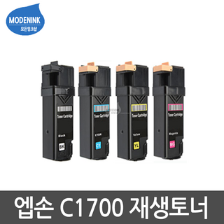 엡손 C1700 Aculaser C1750N CX17NF 비정품토너, 1개, C1700 빨강