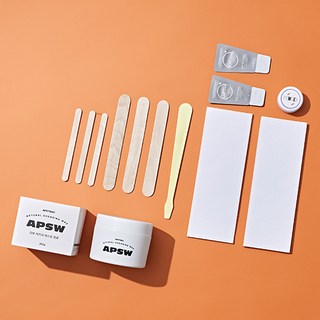 아포테코 셀프 왁싱 키트 저자극 자연유래 슈가, 1개, 200g