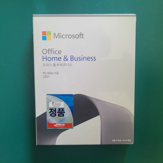 마이크로소프트 Office 2021 Home&Business PKC, 단품 ms워드