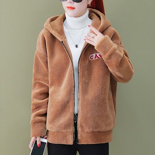 리더스타 여성점퍼 기모 오버핏 점퍼 후드집업 집업류