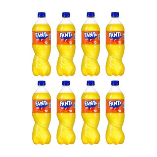 이탈리아 Fanta 환타 리얼 오리지널 오렌지주스 탄산음료 660ml 8개
