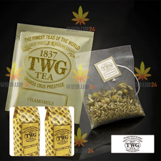 TWG 럭셔리 실크 50티백 셀렉션 대용량 카모마일(Chamomile), 50개, 1개, 50개입 투썸기프티콘