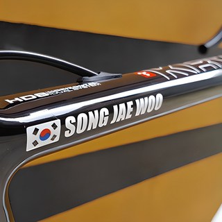 자전거 데칼 사용 모습