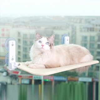 고양이 창문 해먹침대 반려묘 반려견 윈도우 흡착 캣해먹, 1개