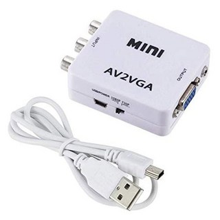 미니 HD AV2VGA 비디오 컨버터