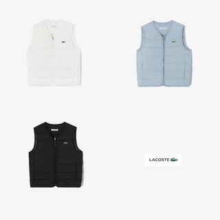 [매장정품] 라코스테 스포츠 여자 여성 아우터 패딩 논칼라 나일론 경량 덕 다운 베스트 BFE-NF