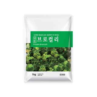냉동 브로컬리 1kg, 2개