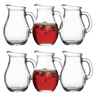파사바체 투명 비스트로 저그 500ml 6개 세트 브리타글라스저그 파사바체 투명 비스트로 저그 500ml 6개 세트 브리타글라스저그