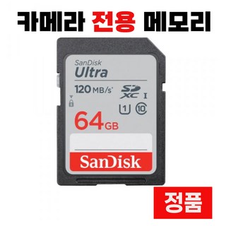SD카드 카메라 메모리 소니알파 NEX-6 64GB, 1개