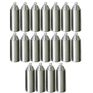 디엠피싱 대용량 친환경 회전고리 강철봉돌 추, 1세트, 18개입