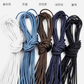 [청라핸즈] 전통 매듭 끈 인견사 1.5mm(450cm)5y(16-711), 네이비