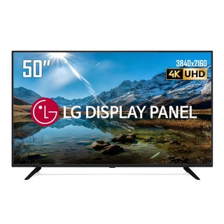 화봄 UHD LED TV 127cm(50인치) CR500UHD ULTRA Full HD 가성비 텔레비젼 에너지1등급, 스탠드형, CR500UHD 자가설치