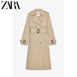 ZARA 자라 여성 2025 봄 트렌치코트 클래식 긴 바람막이