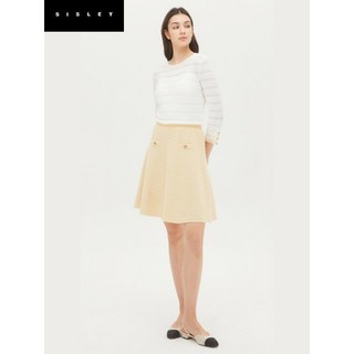 시슬리 SISLEY 컬러배색 니트원피스 SAKO31131 BE