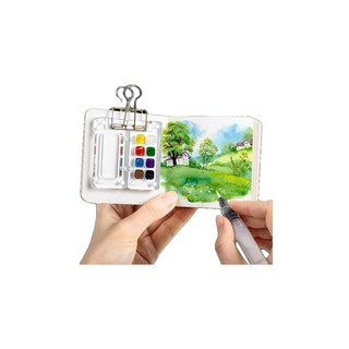미니 휴대용 팔레트 수채화