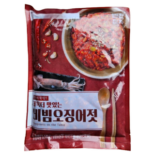 반찬단지 비빔오징어젓, 2개, 1kg