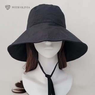 여성 패브릭 투웨이 모자