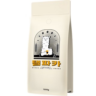 탬파카 산미없는 블렌드 커피 원두 1kg 1개 홀빈(분쇄안함) 상품 이미지