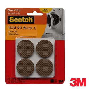 정품 3M 원형 미끄럼방지패드