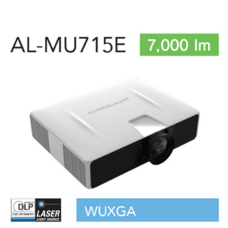 레이저 빔프로젝터 아포트로닉스 AL-MU715E 7000안시 FULLHD 공연용 강당용