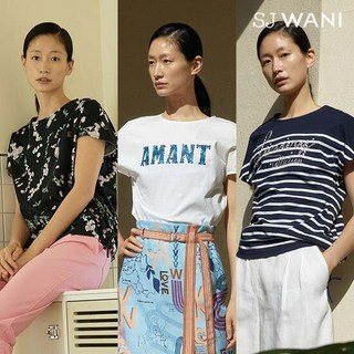 SJ와니 크루즈 마린 티셔츠 3종