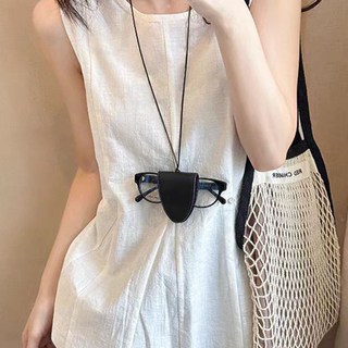 데일리 가죽 선글라스 안경 파우치 목걸이 줄 J2089