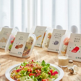 홀리셔스 한 끼 샐러드 5종 10팩, 1개
