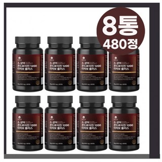 플러스 타히보 1200 소상어 480정 소연골 상어연골 8통 콘도로이친 대한건강 뉴질랜드 콘드레이친, 60정, 상세페이지 참조, 8개