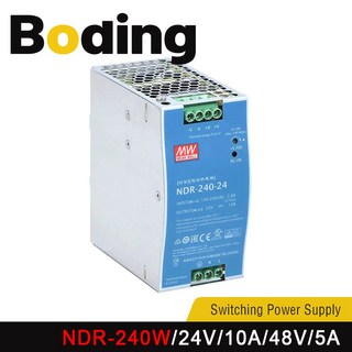Boding Ndr-240w 24v 10a 48v 5a 가이드 웨이 스위칭 전원 공급치, 한개옵션2, 한개옵션1, 01 NDR24024V 10A, 1개
