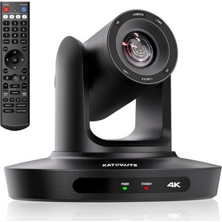 PTZ 카메라 4K UHD 20배 광학 줌 영상회의실용 교회 예배용 라이브 스트리밍 USB HDMI IP POE 지원 Vmix Zoom OBS 유튜브 페이스북 라이브스트림과 호, 10X ZOOM, 1개