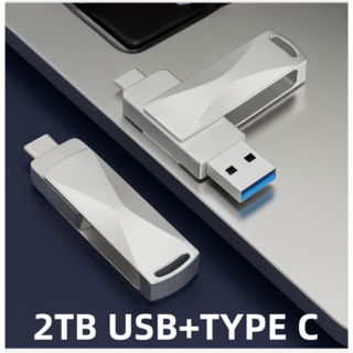 2TB 대용량 USB 3.0 고속 메모리 플래시 TYPE-C 멀티 OTG