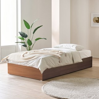 공간사이 바비 무헤드 평상형 침대 프레임 SS GS1342, 오크 GS1342
