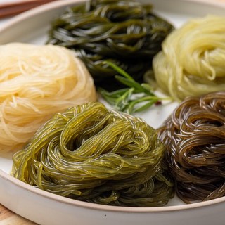해초국수 저칼로리 미역국수180g*5봉 (+모밀소스 5봉), 180g