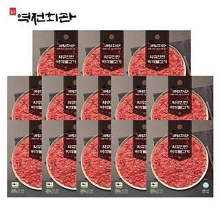 역전회관 와규한판 바싹불고기, 13개, 200g