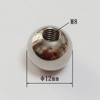 스레드 스테인레스 나중에 SS304 기계를 CNC 위한 스틸 구멍, 12 M8x1 25, 1개