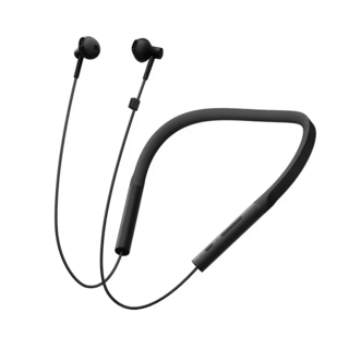 Original Xiaomi 블루투스 칼라 헤드셋 키트 청소년 에디션 넥 밴드 스포츠 이어폰 고속 충전 Mi 무선, 01 Black Unpacked