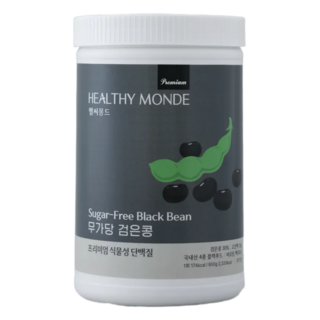 헬씨몽드 국가대표 선수들이 섭취하는 식물성 단백질 무가당 검은콩, 1개, 600g