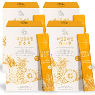생활속미 파인콜라겐 효소초 1박스 30개입 자연 발효 식초, 90g, 4개