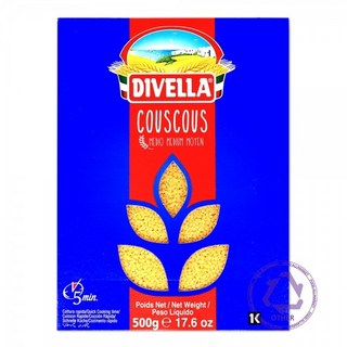 쿠스쿠스 디벨라 DIVELLA COUSCOUS 이탈리아, 500g, 2개