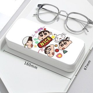 짱구는 못말려 짱구 안경 선글라스 케이스 안경집 파우치 흰둥이 짱아 안경닦이 안경천 포함