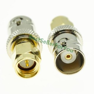bnc 5c 1세트2개 SMA 수 플매트 카펫 러그커넥터 BNC 암 M/F 라디오 안테나 커넥터 RF 동축 어댑터, [01] 1Pcs, [01] 5 개