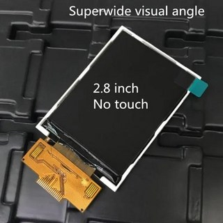 2.4/2.8/3.2 인치 SPI TFT LCD 컬러 스크린 ILI9341 드라이버 IC 4 IO 240X320 디스플레이 터치 패널 18, 2.8 No touch, 03 2.8 No touch
