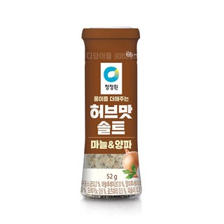 청정원 허브맛솔트 마늘&양파, 52g, 1개
