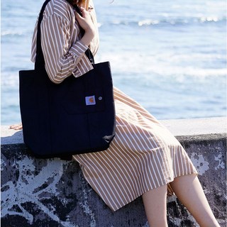 칼하트 에코백 블랙 브라운 남녀공용 상품 이미지