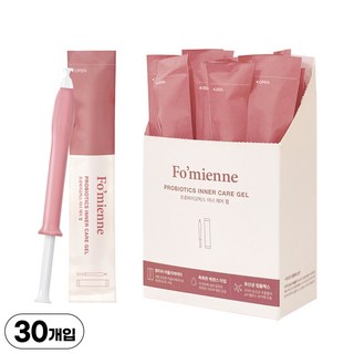 포미엔느 프로바이오틱스 이너 케어 젤 여성청결제 30개입, 54g, 1개